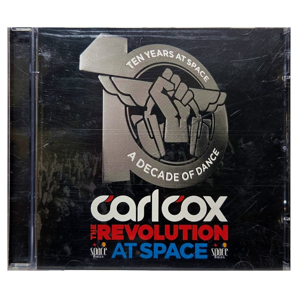 Carl Cox Revolution At Space CD Ibiza Decade Of Dance Electronic House 2CD EUC